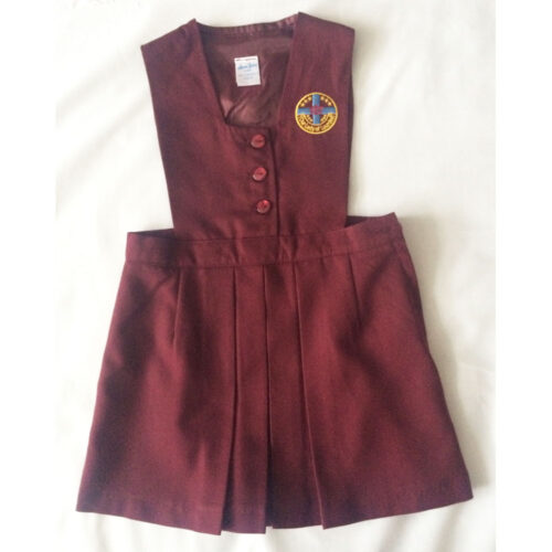 our lady of lourdes pinafore