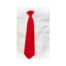 rockboro red elastic tie